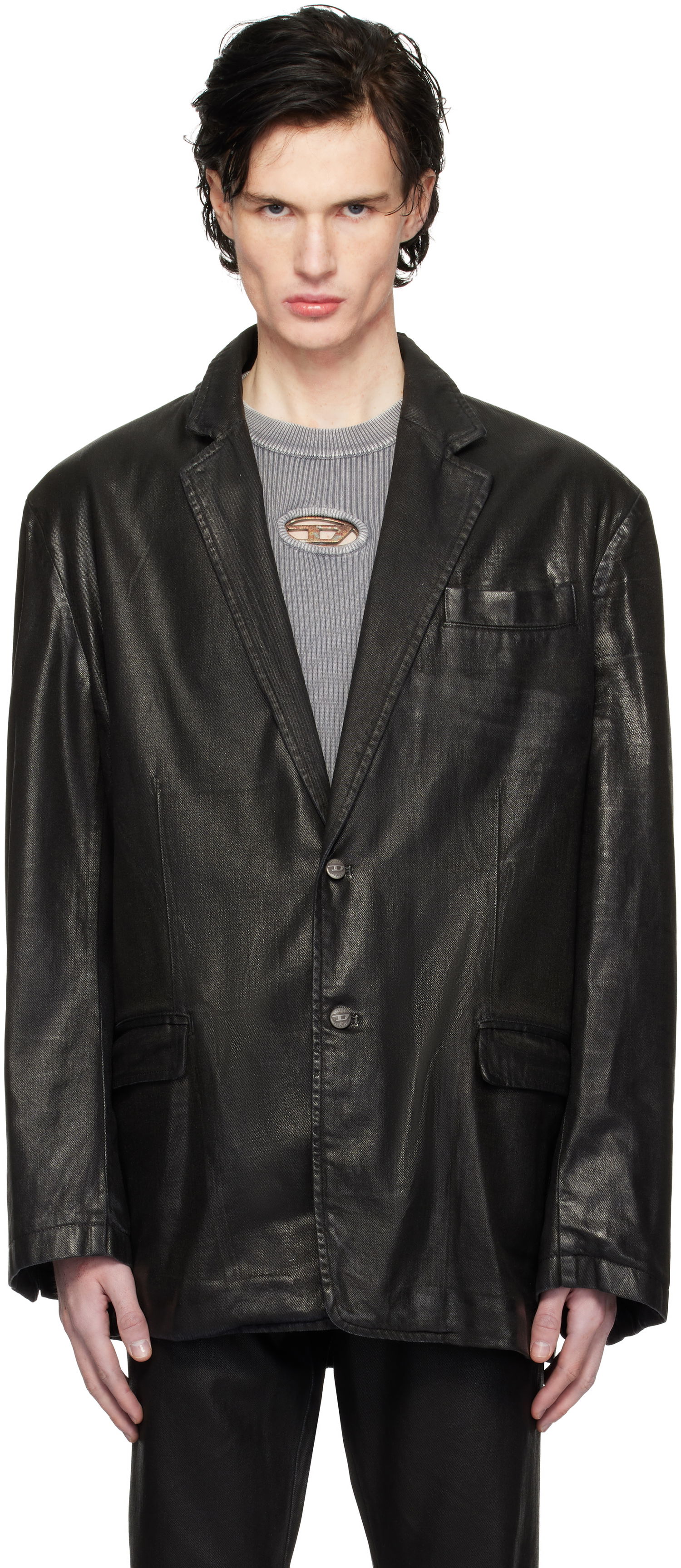 Яке Diesel Denim Blazer Черно | A14624-068MR-02, 0