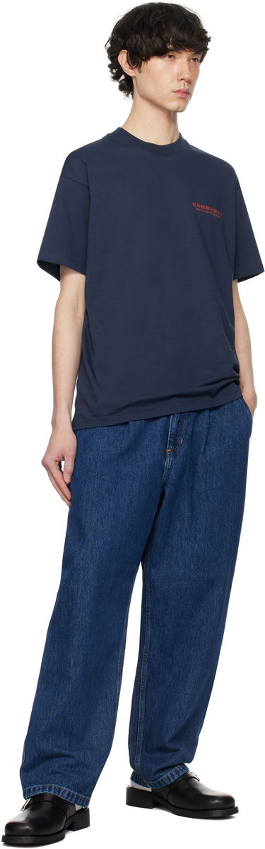 Тениска Carhartt WIP Carhartt WIP Runaway T-Shirt Тъмно синьо | I034409, 3