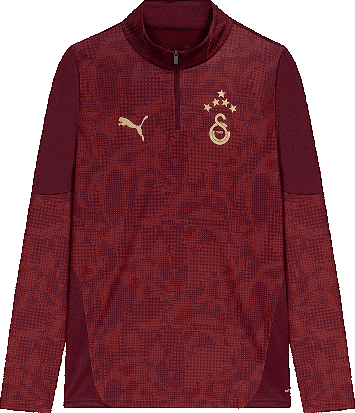 Тениска Puma Puma GSK Training 1/4 Zip Top Бургунди | 782887-03, 0