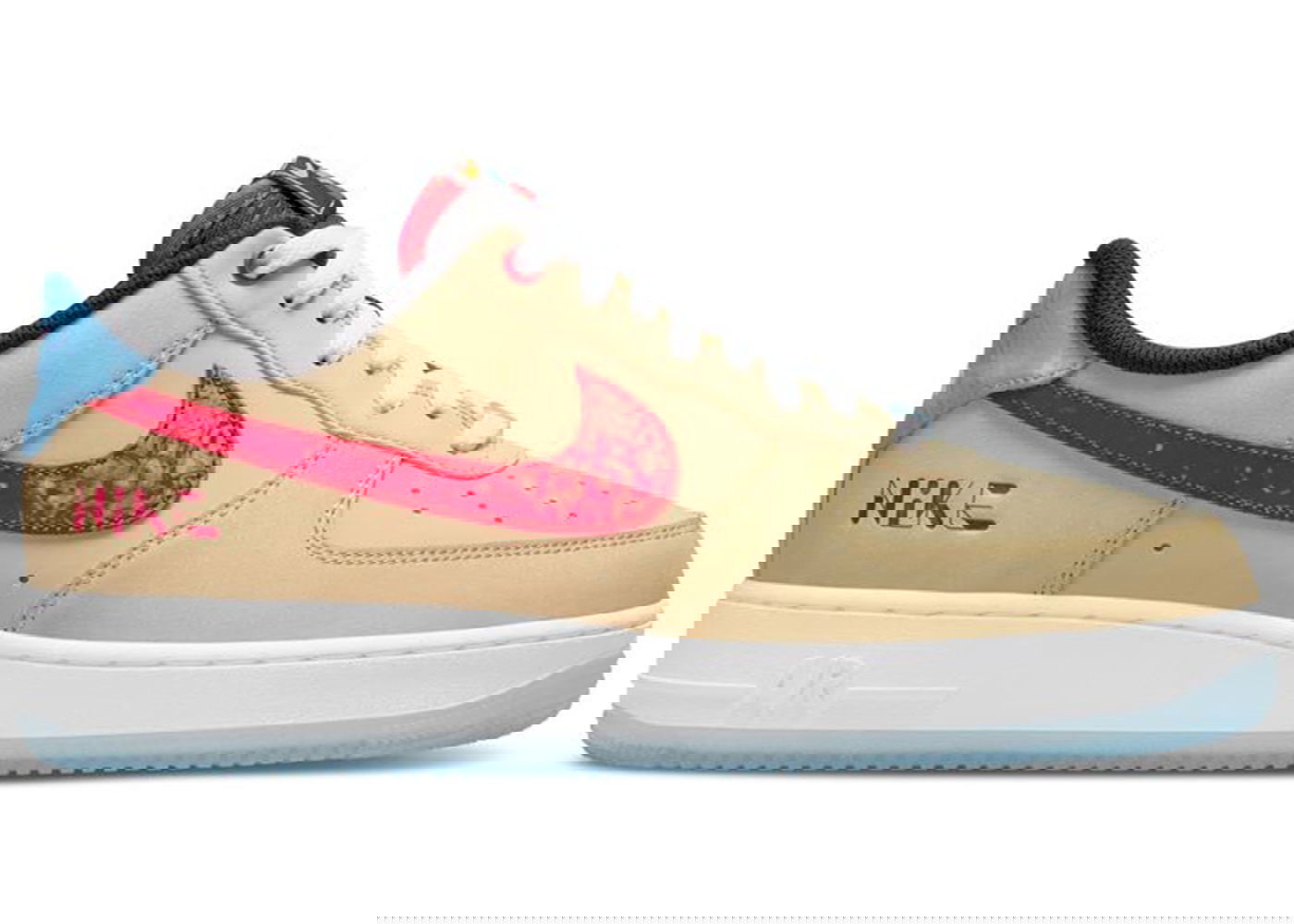 Кецове и обувки Nike Air Force 1 Low '07 LV8 Satellite Sesame Бежово | DQ7628-200, 0