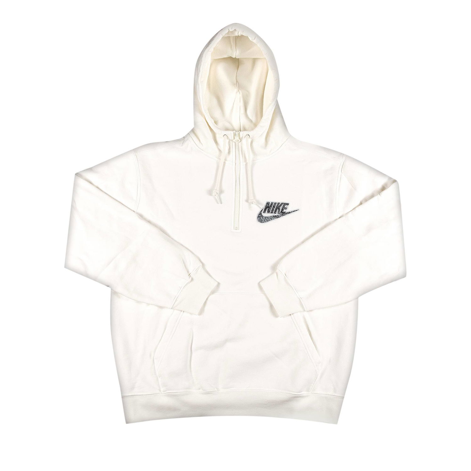 Суитчър Supreme Nike x Half Zip Hooded Sweatshirt Бяло | SS21SW6 WHITE, 1