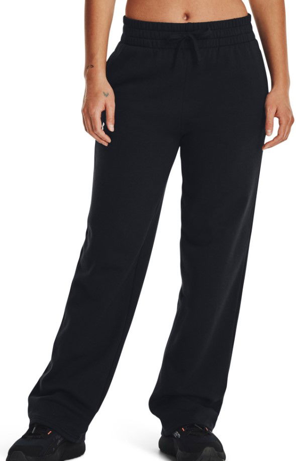 UA Rival Flc Straight Pant-BLK