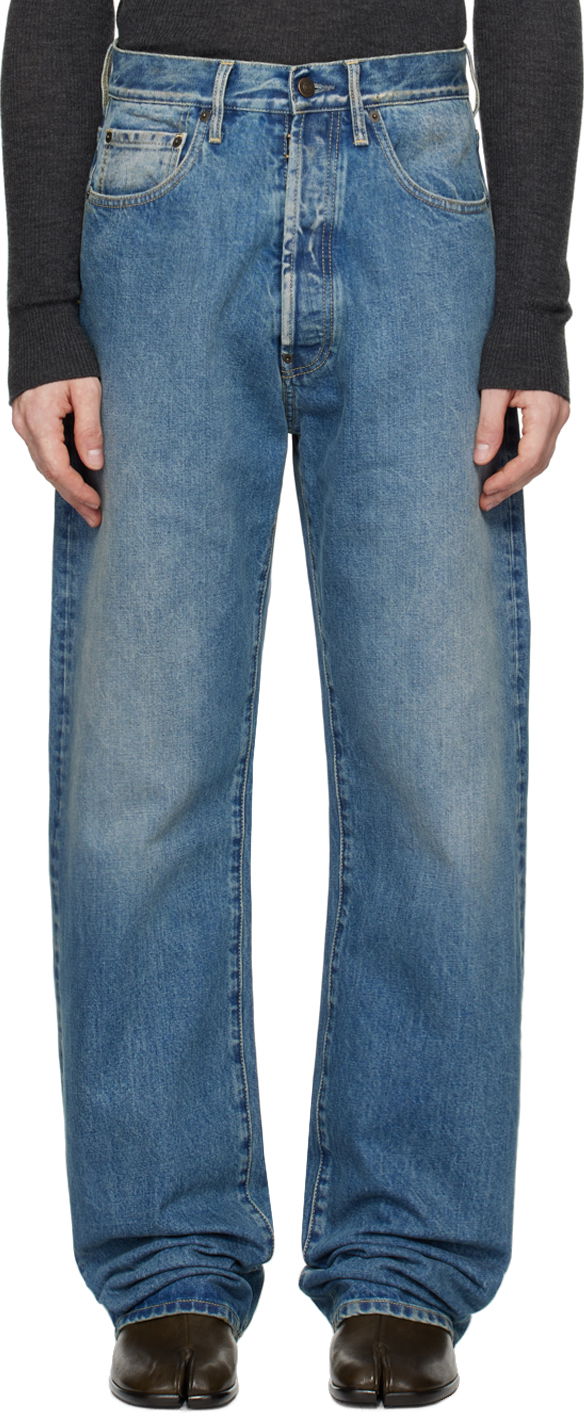 Дънки Maison Margiela 14 Oz Origin Jeans Синьо | S50LA0233 S30561, 0
