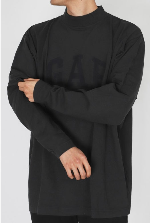Тениска GAP Yeezy Gap Engineered by Balenciaga Long Sleeve T-Shirt Черно | 471305-02, 0