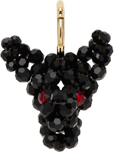 Обеци Simone Rocha Simone Rocha Beaded Creature Single Earring Черно | ERG511 0903, 0