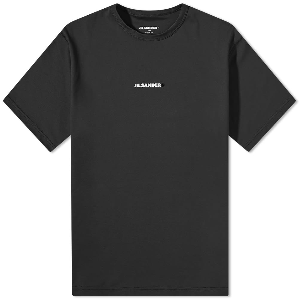 Тениска Jil Sander Logo Tee Черно | JPUU783506-MU458208-, 0
