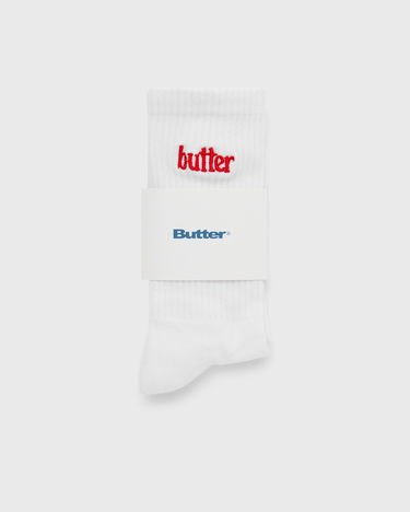 Чорапи Butter Goods Basic Socks Бяло | P19370, 0