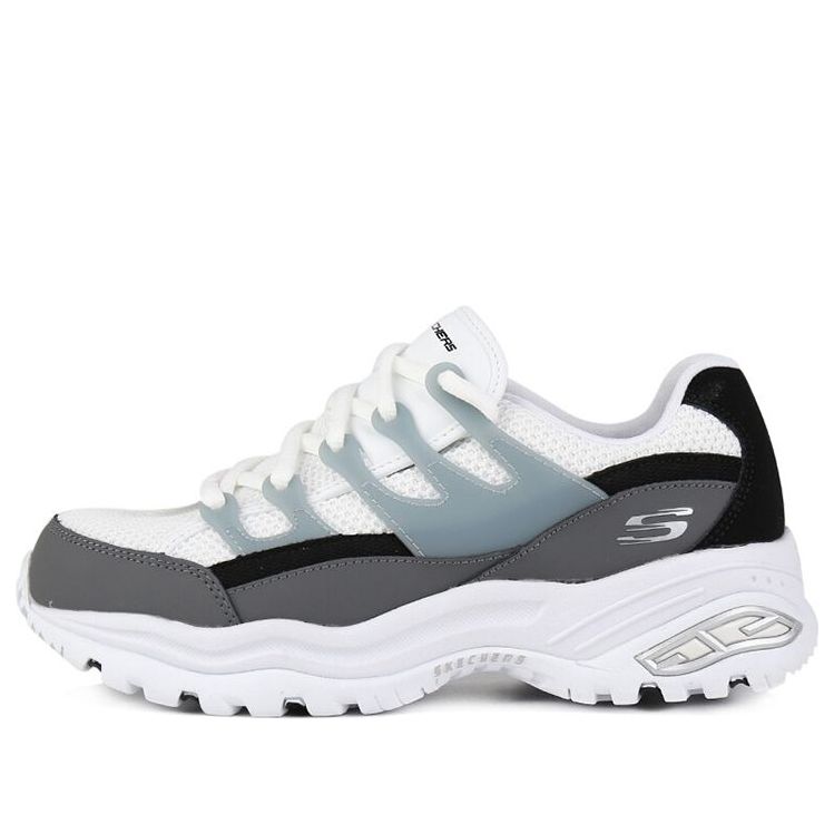 Кецове и обувки Skechers D'Lites Бяло | 66666253-BKW
