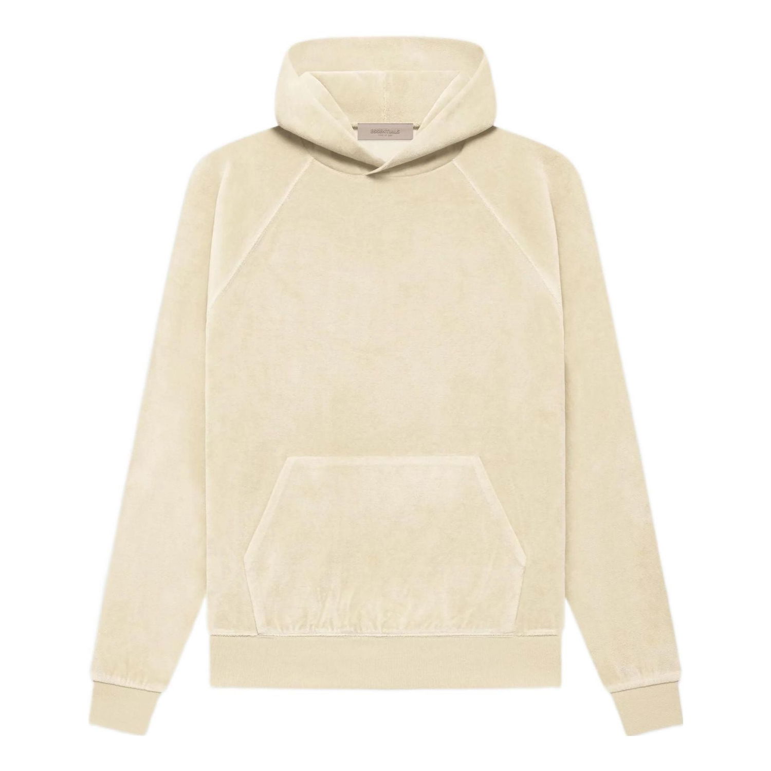 Суитчър Fear of God Essentials FW22 Velour Hoodie Бежово | FOG-FW22-633, 0