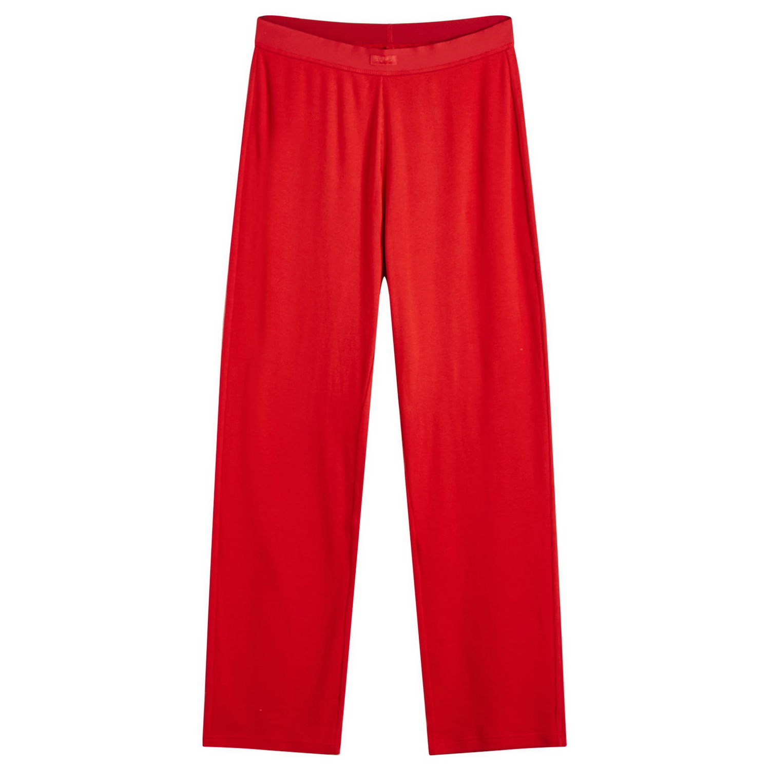 Панталони SKIMS Rib Pants Червено | PT-PNT-6753W-CRANBERRY, 1