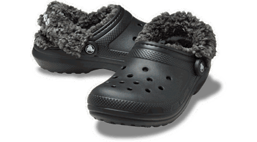 Кецове и обувки Crocs Classic Fleece Lined Clogs Черно | 211396-001, 1