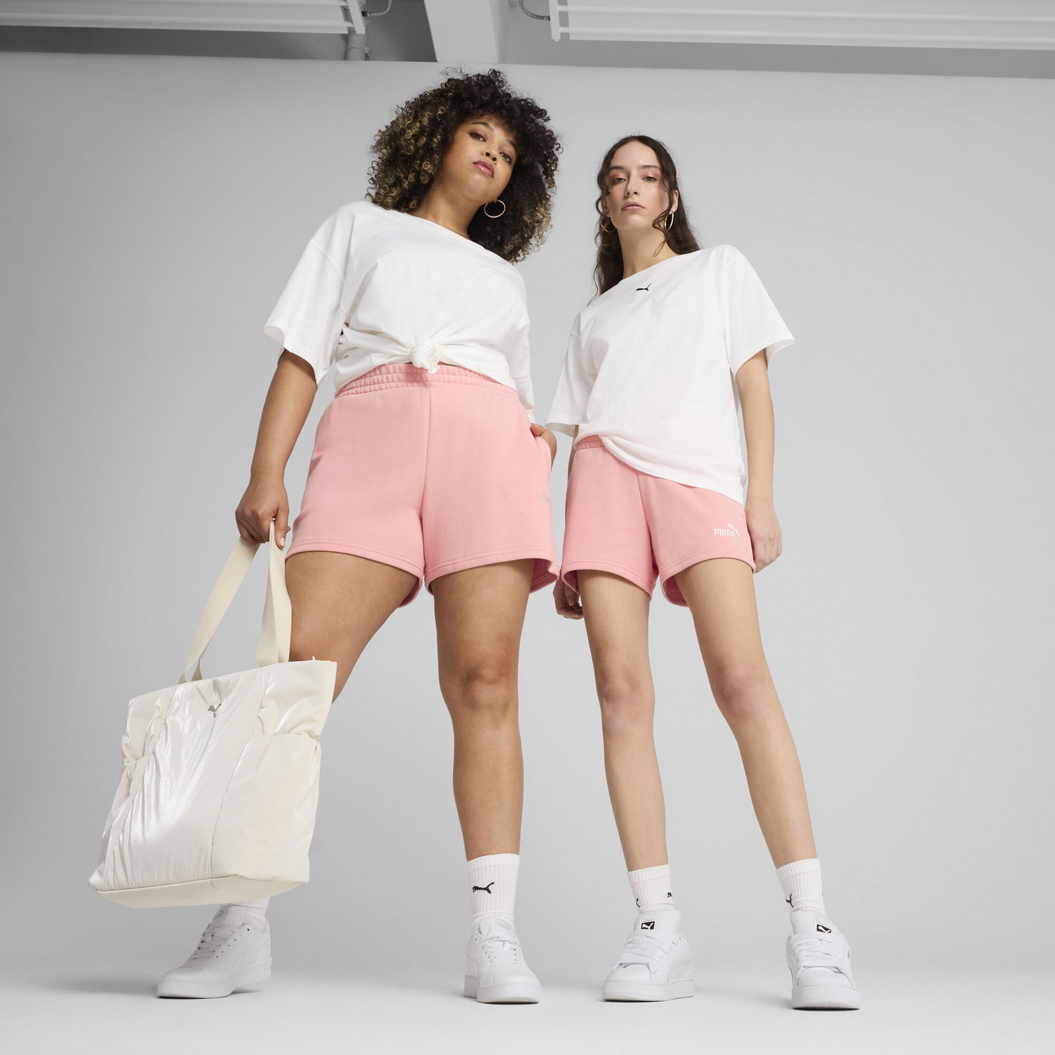Къси панталони Puma ESS Small No. 1 Logo 4'' Shorts Розово | 682439_18, 0