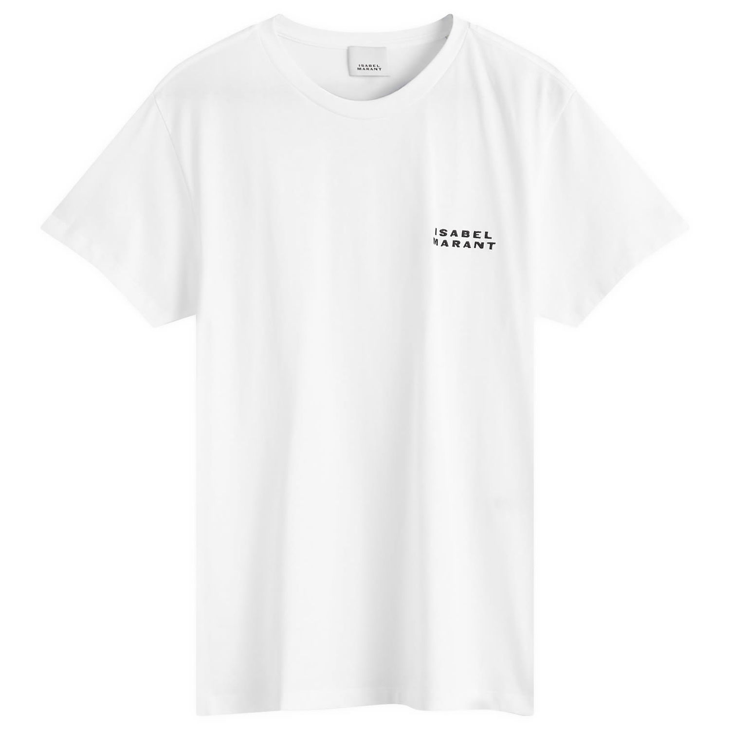 Тениска ISABEL MARANT Vidal Logo T-Shirt Бяло | TS0103FA-A2N44I, 0