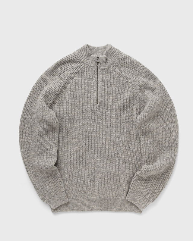 Horseford Half Zip Knit Sweater