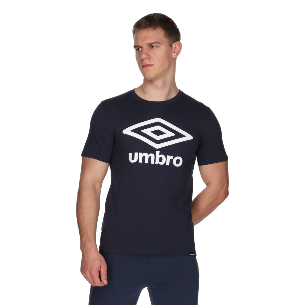 Тениска Umbro T-Shirt Big Logo Тъмно синьо | UMA251M800-02, 0