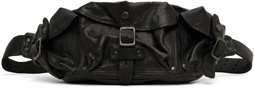 Чанта за кръста Yohji Yamamoto Shoulder 3Pin Body Belt Bag Черно | HL-I06-777