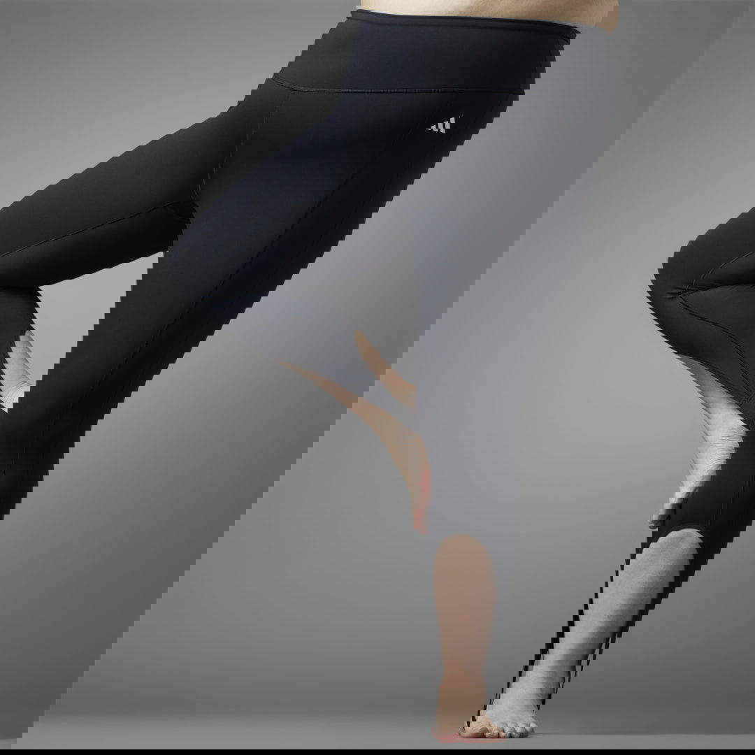 Клинове adidas Originals Collective Power Yoga Studio Leggings (plus size) Черно | HT5595, 0