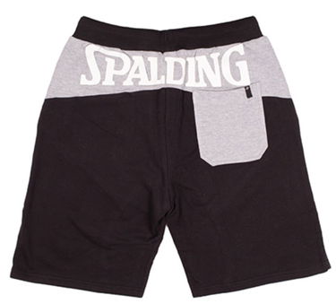 Къси панталони Spalding Spalding Funk Shorts Черно | 40221823-greymelangeblack, 1