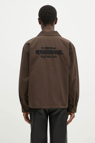 Яке Neighborhood NEIGHBORHOOD Cotton Jacket Кафяво | 242SPNH.JKM01, 0