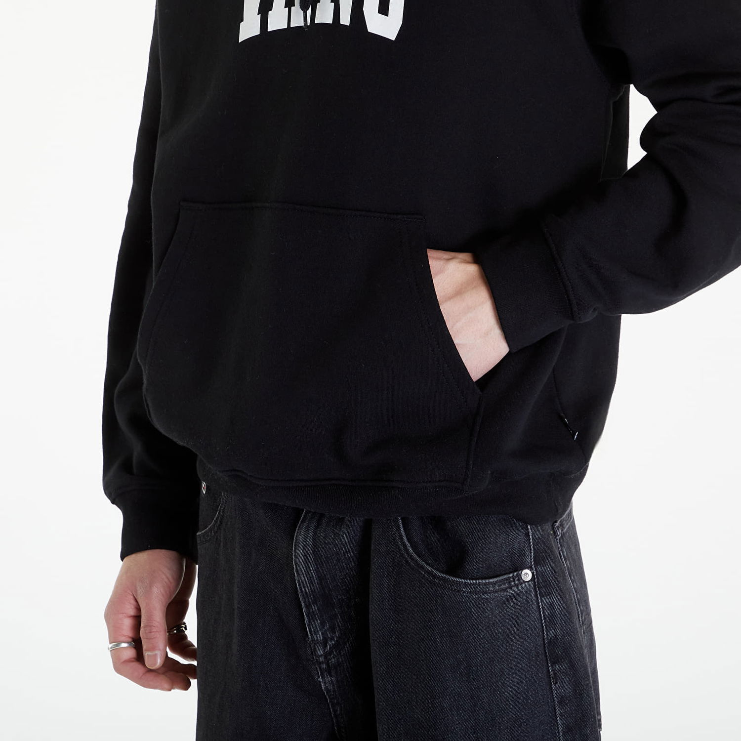 Суитчър Vans Arched Pullover Hoodie Black Черно | VN000G0NBLK1, 1