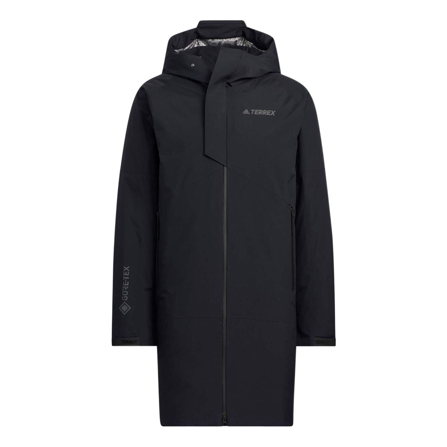 Дъждобран adidas Originals GORE-TEX Long Jacket Черно | HM9715, 0