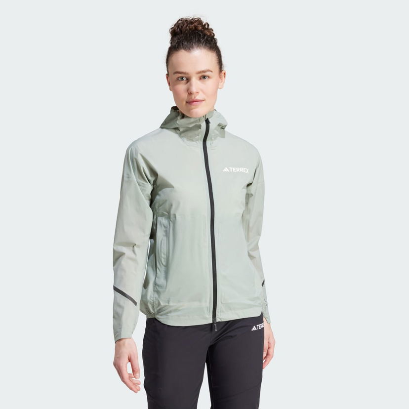 Яке adidas Performance adidas TERREX Bunda Terrex Xperior 2.5L Light Rain.Rdy Сиво | IK7830