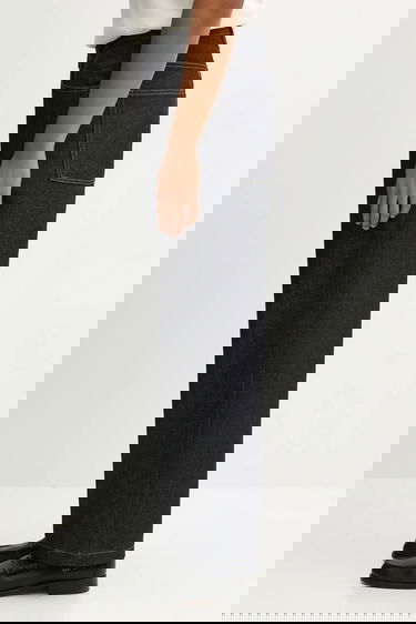 Дънки Carhartt WIP Brandon Pant Dark Wash Wide-Leg Jeans Черно | I035893.101, 1