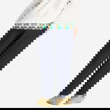 Панталони BEAMS Beams Plus 2 Pleat Chino Trousers, Size Small Тъмно синьо | 3823-0097-874-79, 3