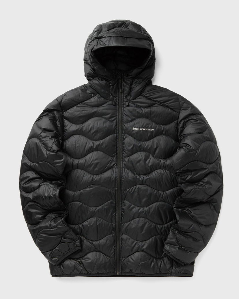 Пухо яке Peak Performance HeliuDown Hooded Puffer Jacket Черно | G79845020