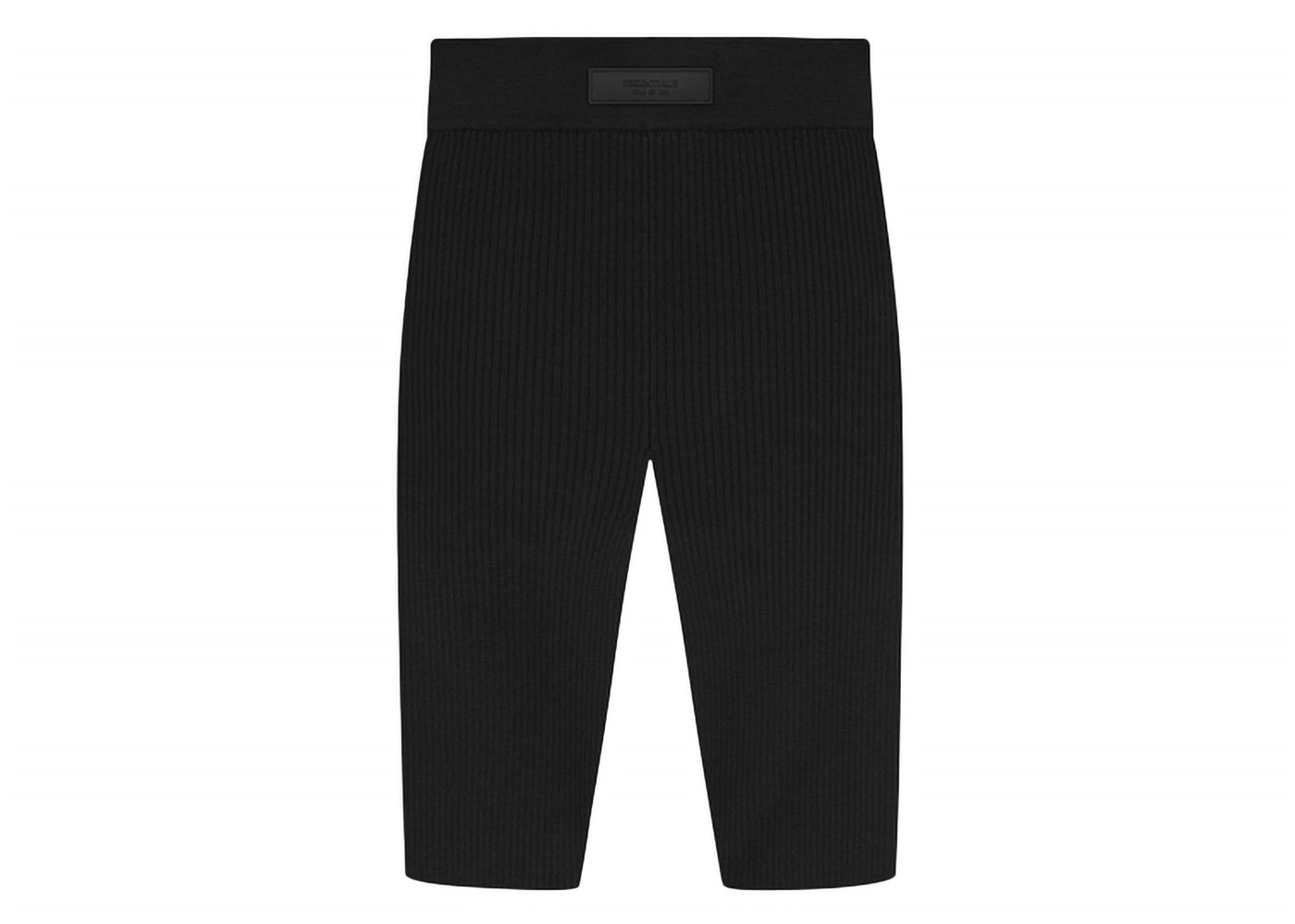 Къси панталони Fear of God Core Collection Knit Biker Short Black Черно | 192SU245370FW, 0