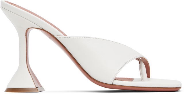 Amina Muaddi Shiona Slipper Heeled Sandals