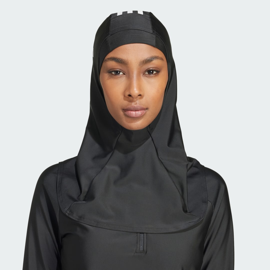 Кепки и шапки adidas Performance 3-Stripes Swim Hijab Черно | IR7487, 1
