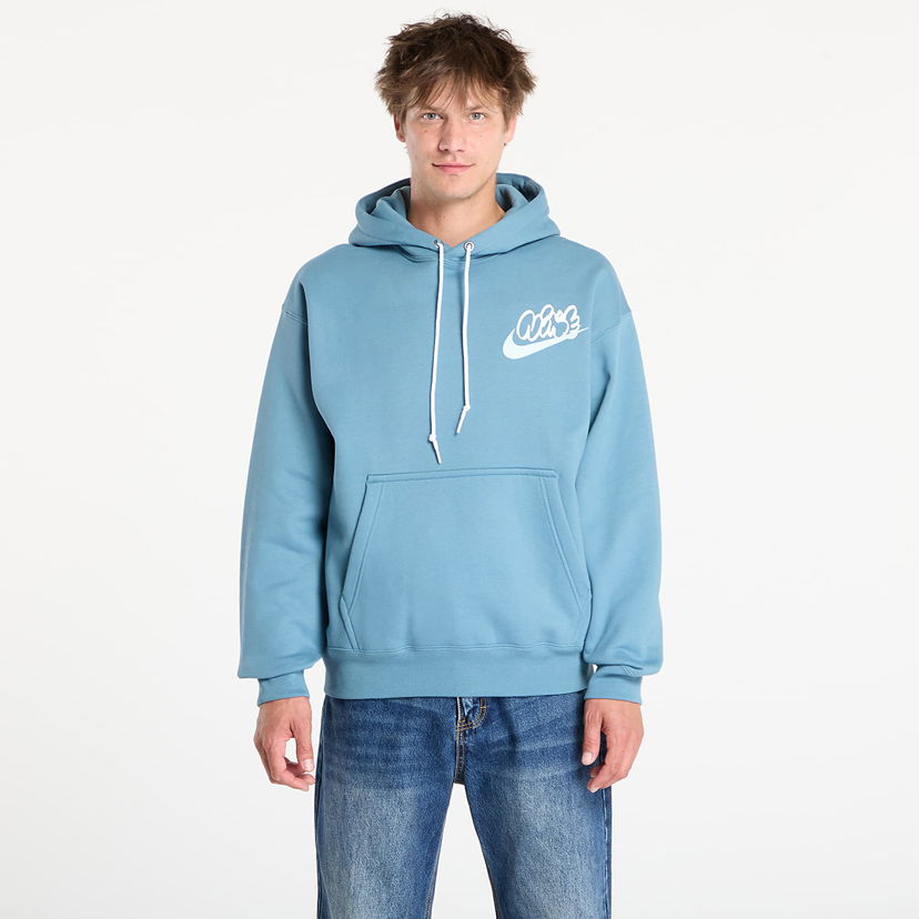 Суитчър Nike Solo Swoosh Fleece Hoodie Синьо | IH4293-006