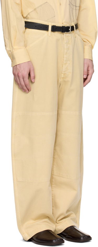 Дънки LEMAIRE Lemaire Big Work Jeans Жълто | PA1152 LD1045, 1