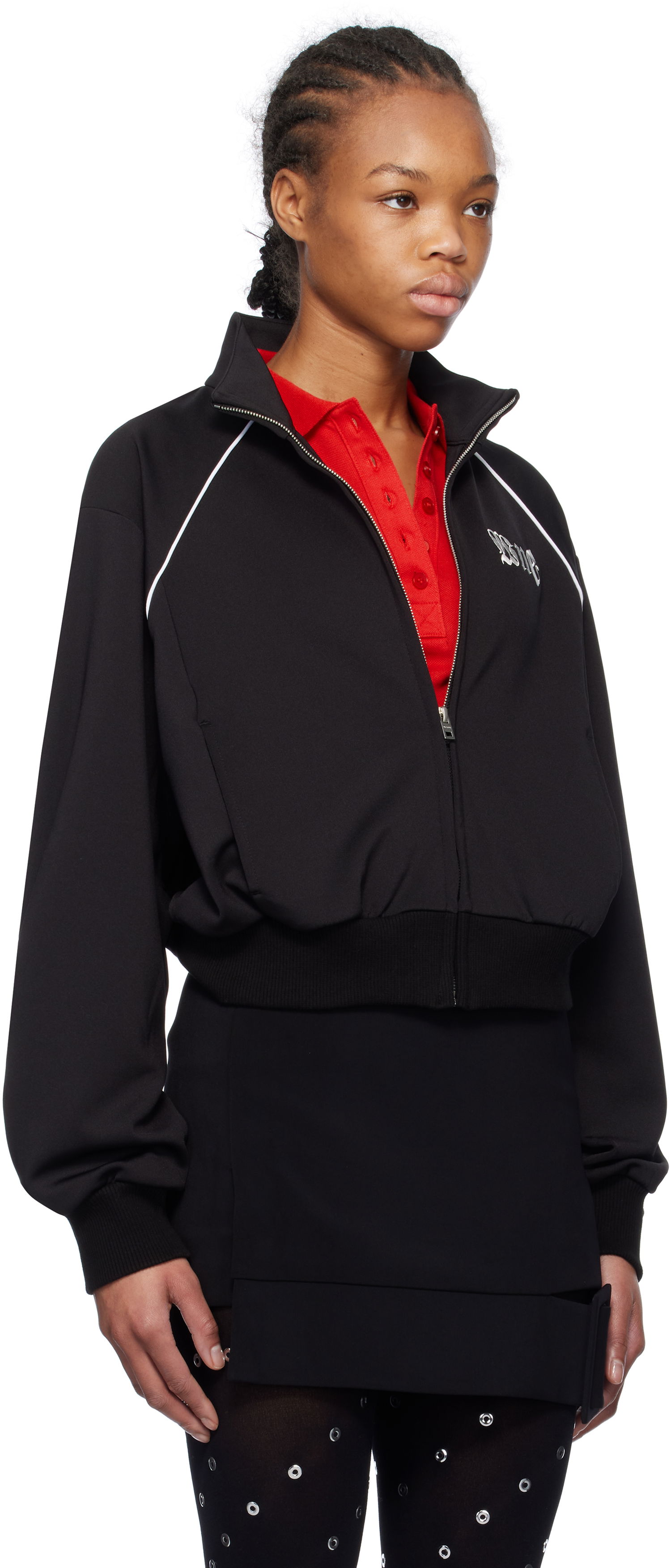 Комплект We11done We11done Logo Track Jacket Черно | WD-TJ0-25-855-W-BK, 1