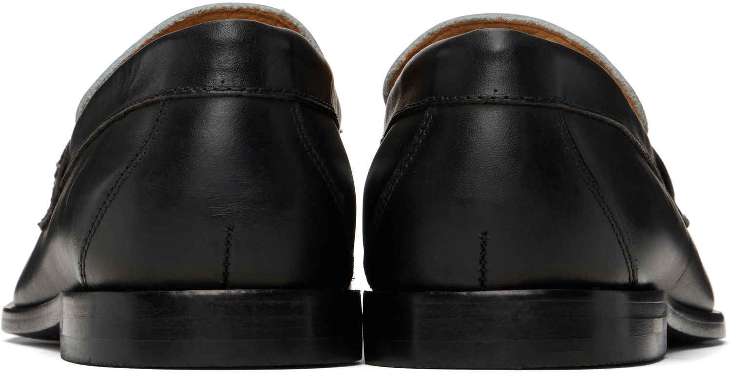 Кецове и обувки KidSuper KidSuper Patchwork Penny Loafers Черно | SS25-SHO-06, 1