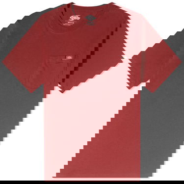 Тениска Dickies Luray Pocket T-Shirt "White & Fired Brick" Червено | DK0A4YFCG041, 0