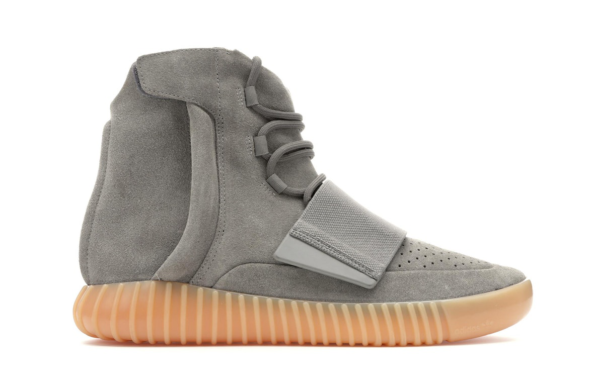 Кецове и обувки adidas Yeezy Yeezy Boost 750 Light Grey Glow In the Dark Сиво | BB1840, 0