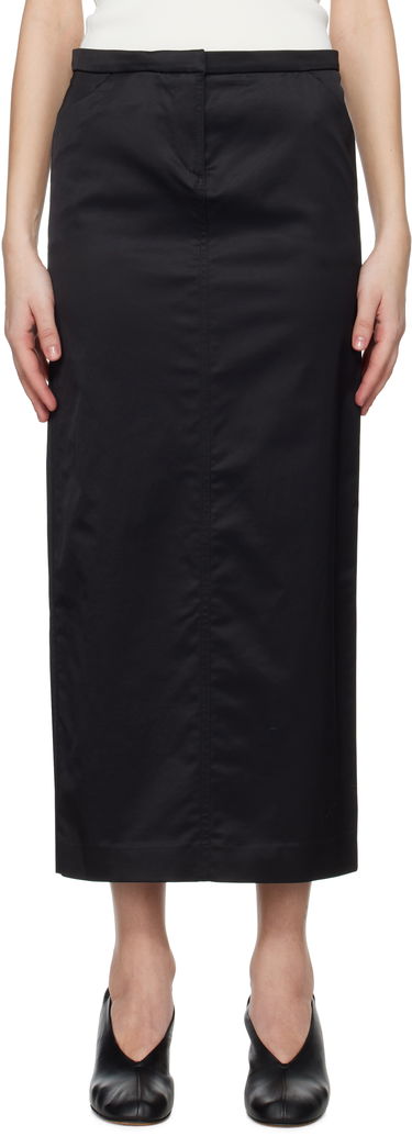 Пола TOTEME TOTEME Straight Maxi Skirt Черно | 252-WRB0259-FB0391, 0