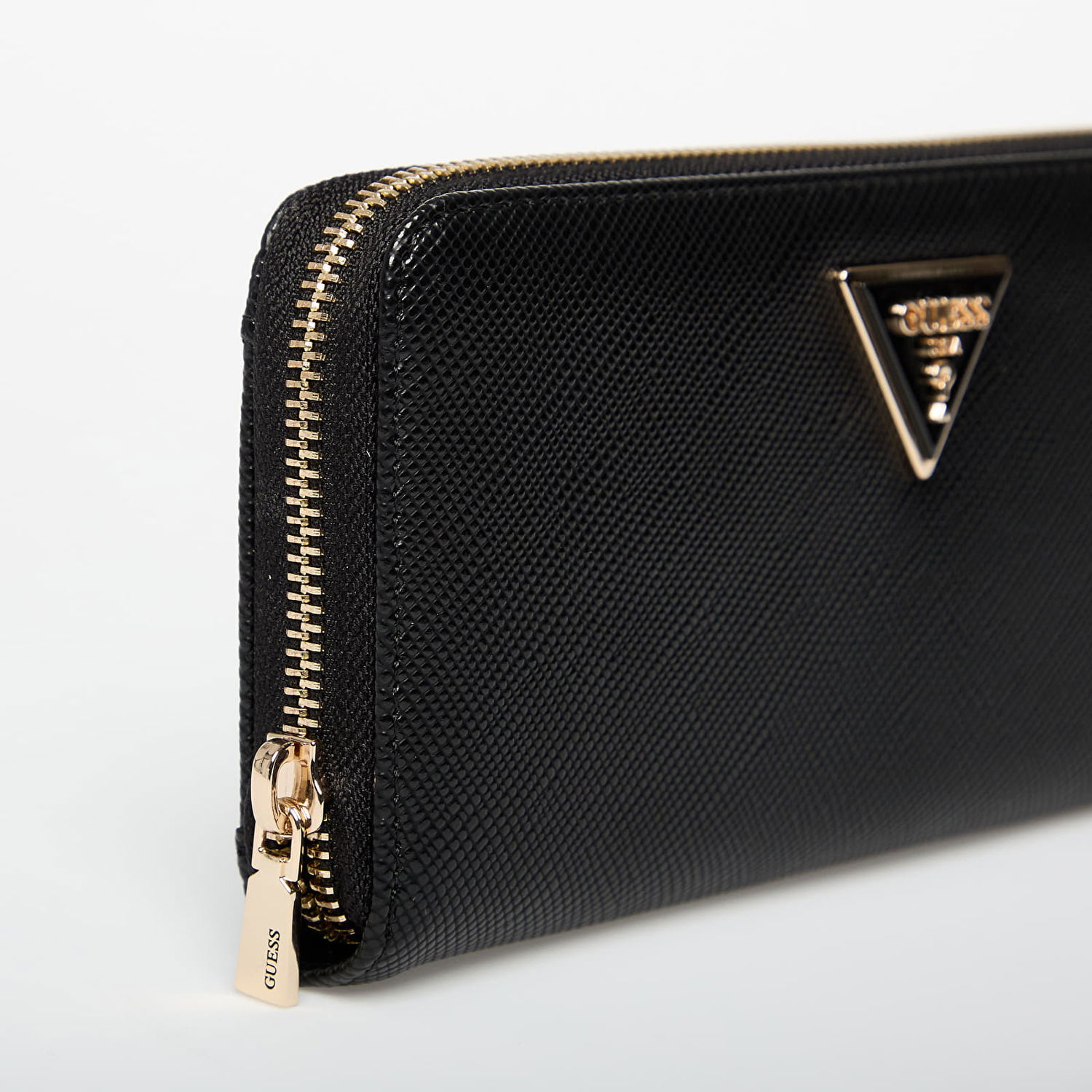 Портфейл GUESS Laurel Ii Slg Large Zip Around Wallet Черно | SWZG7459146-BLA, 1