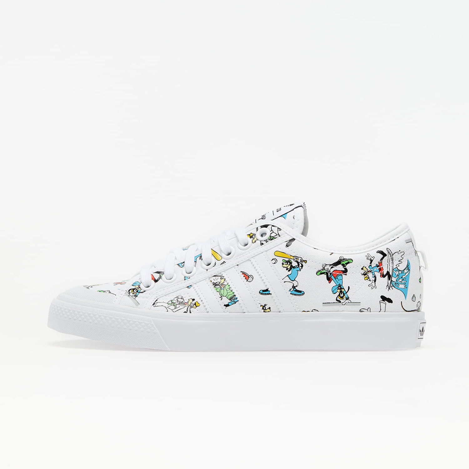 Кецове и обувки adidas Originals Nizza Disney Sport Goofy Бяло | FW0645, 0