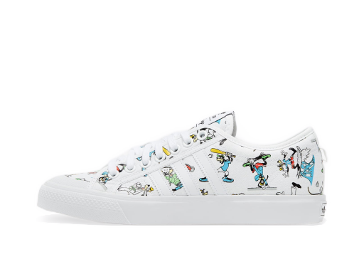 Кецове и обувки adidas Originals Nizza Disney Sport Goofy Бяло | FW0645