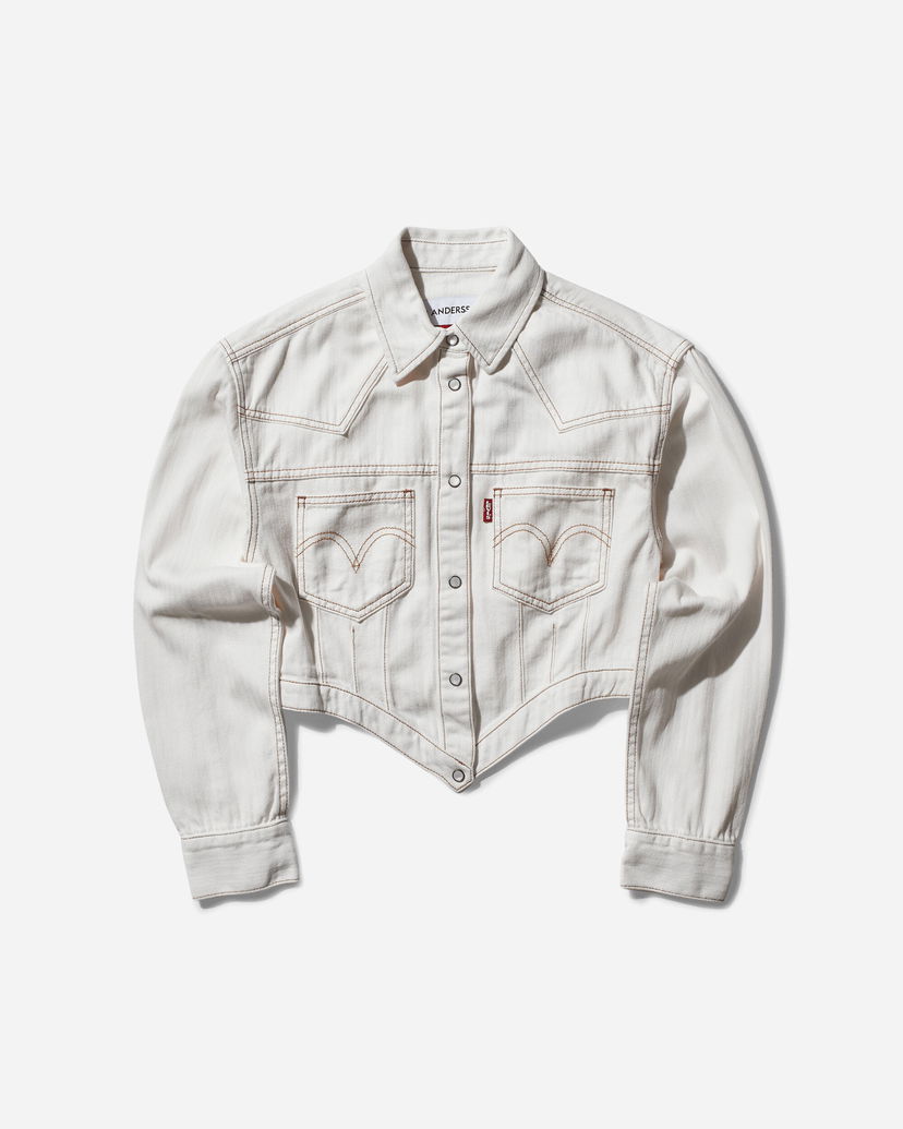 Риза Levi's ADSB Cinched Blouse Бяло | 00E4-0000 20