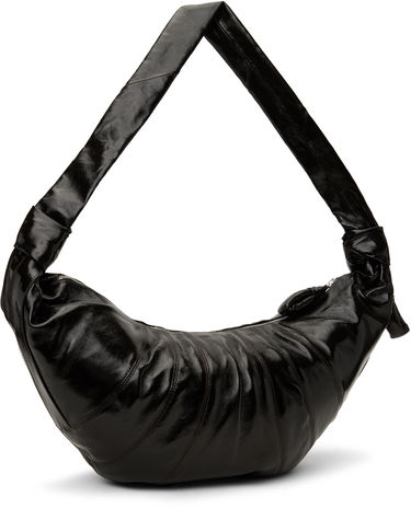 Чанта през рамо LEMAIRE Large Croissant Shoulder Bag Черно | BG0000 LF1329, 2
