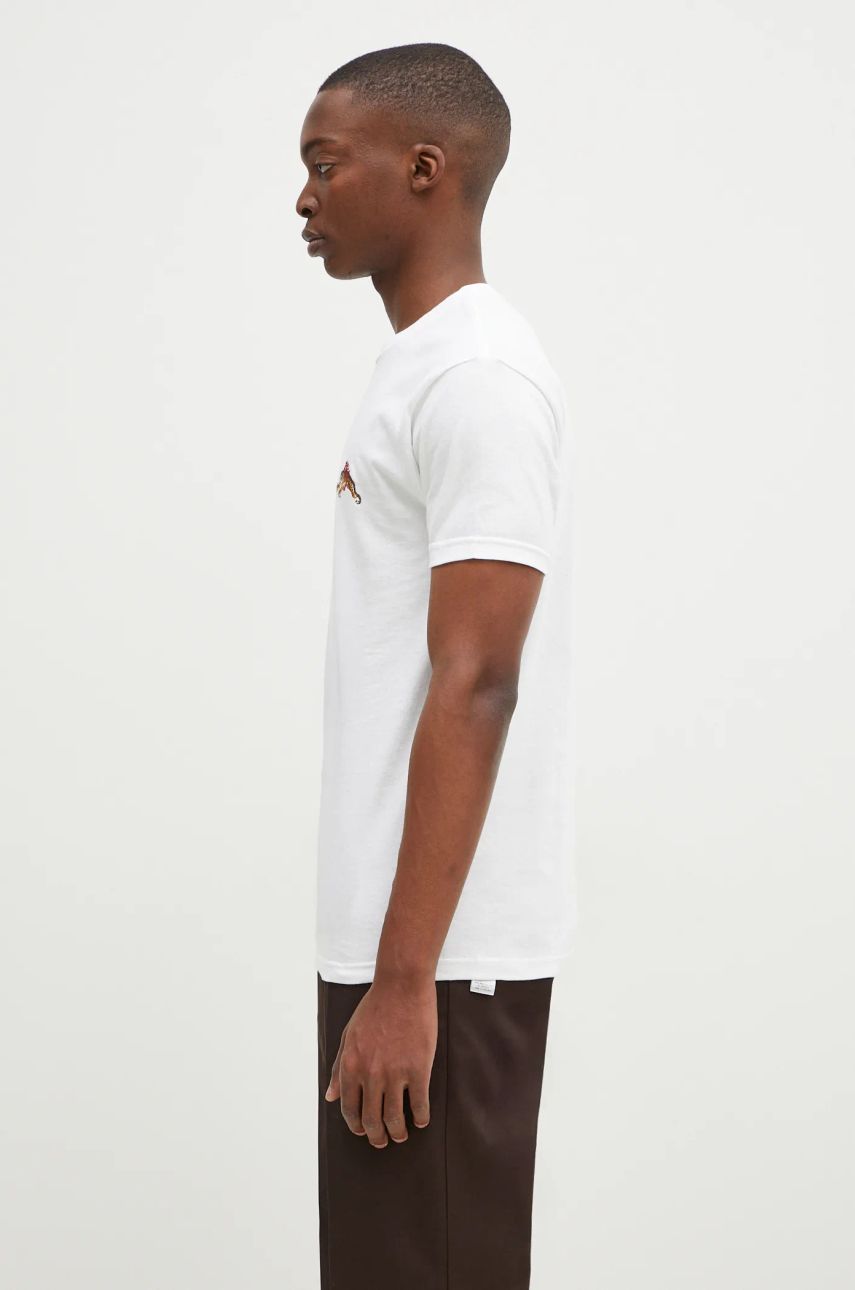 Тениска WACKO MARIA Tim Lehi Applique T-Shirt Бяло | 24FW.WMT.TEE06, 1