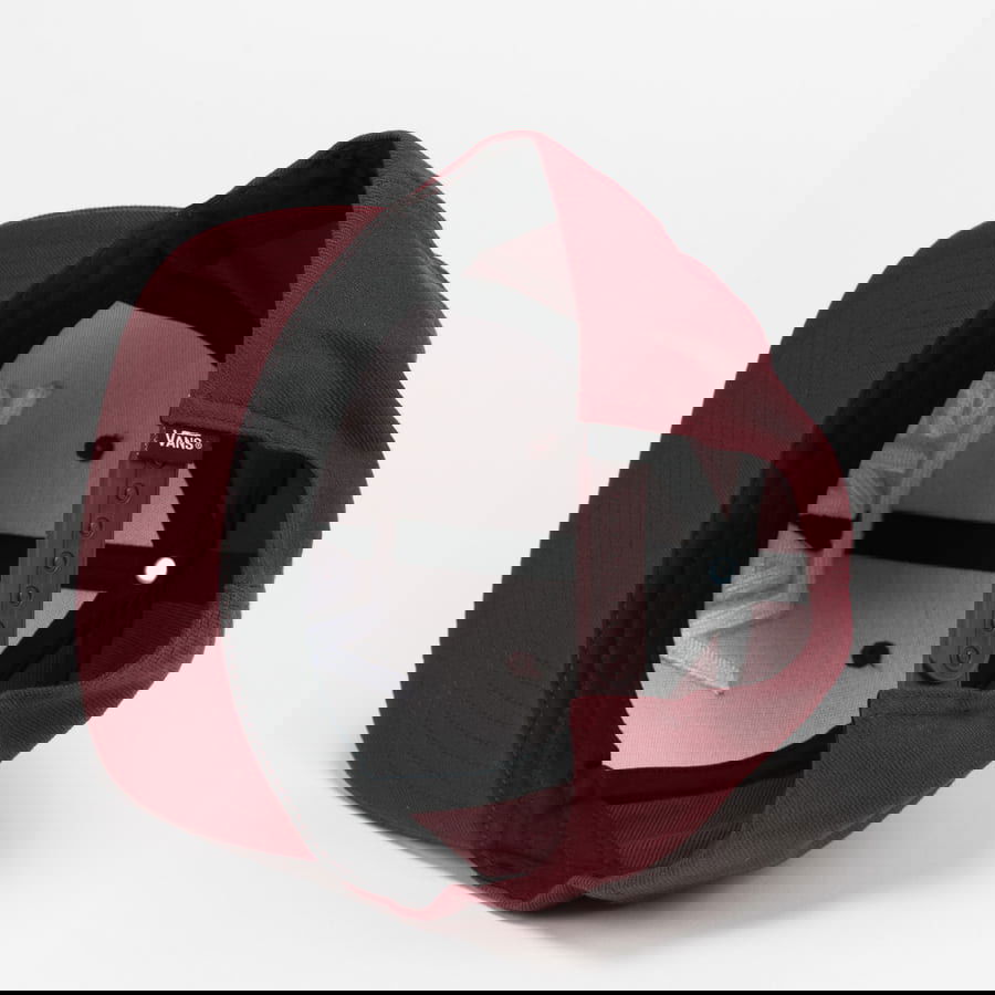 Шапка с козирка Vans Drop V II Snapback Бургунди | VN0A36OR4QU1, 1