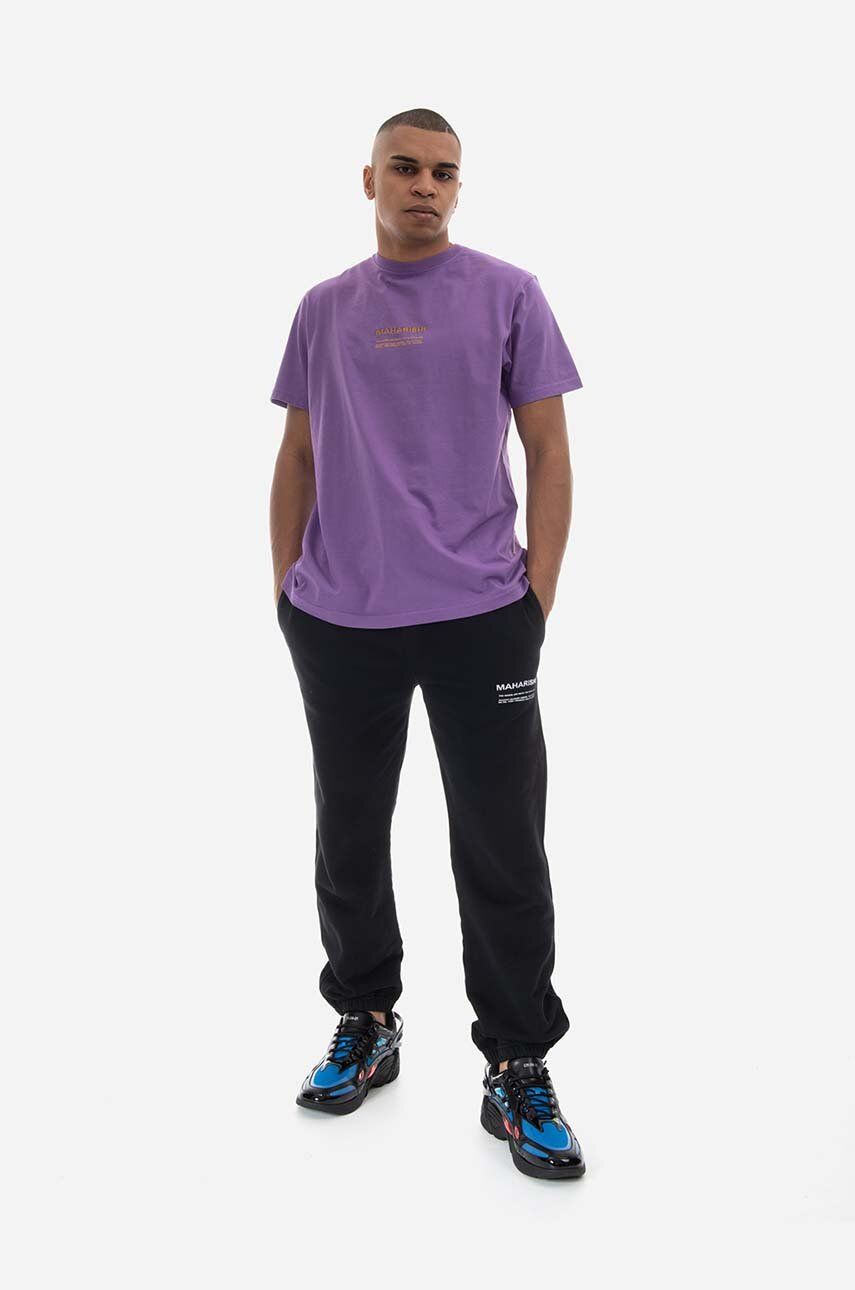 Спортни панталони Maharishi Miltype Sweatpants Черно | 9916.BLACK, 1