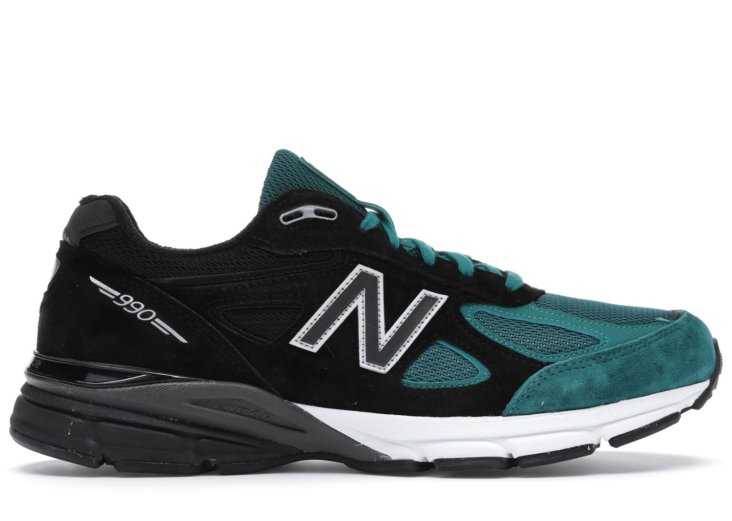 Кецове и обувки New Balance YCMC x 990v4 Made in USA "Black Teal" Черно | M990JB4, 0