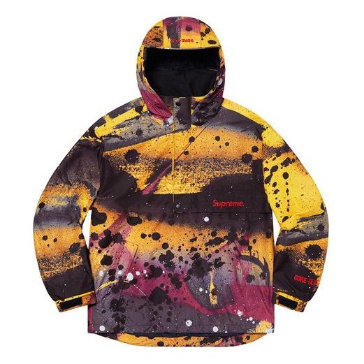 Парка Supreme GORE-TEX Anorak Splash Ink Half Zipper Jacket Многоцветен | SUP-SS20-031