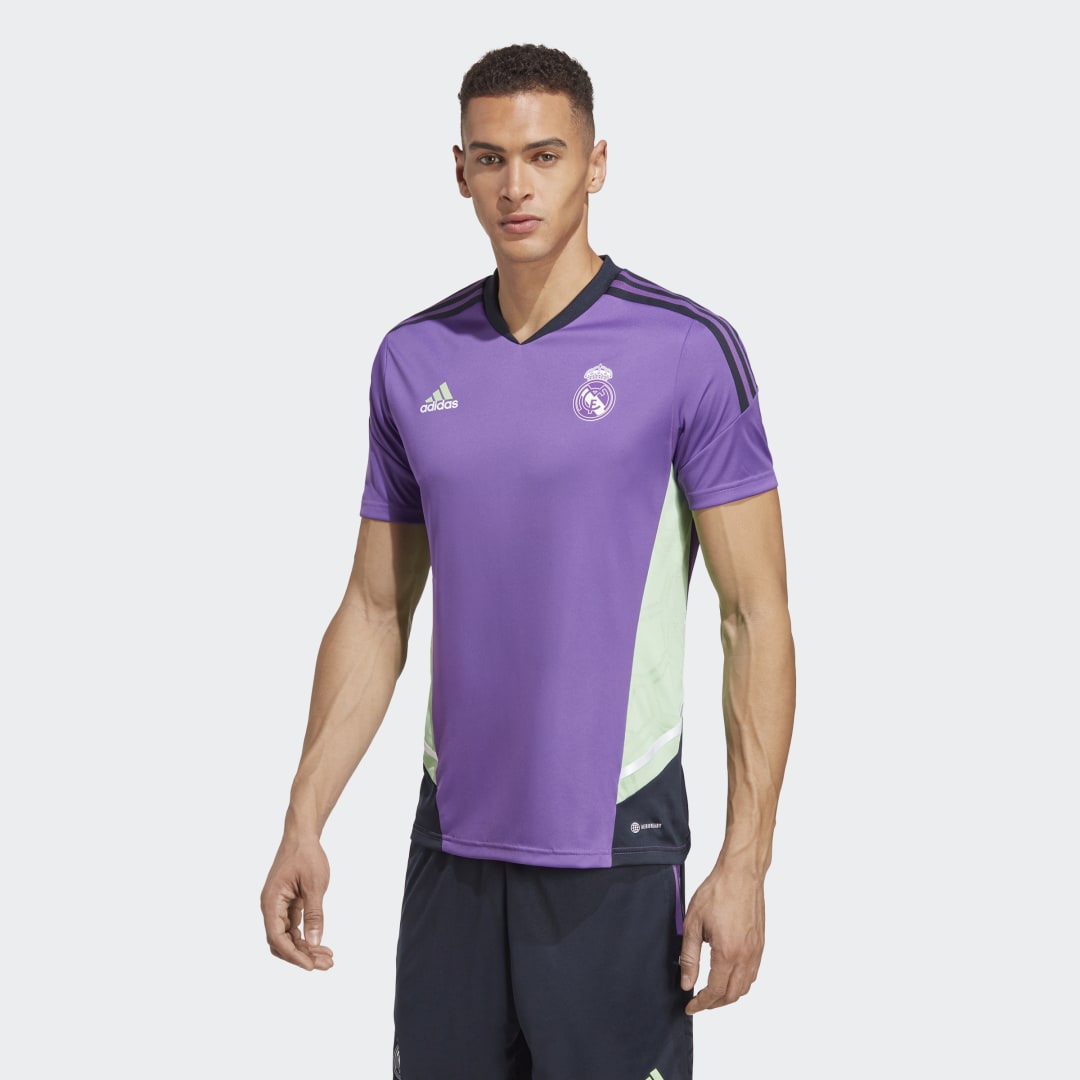 Фланелка adidas Originals Real Madrid Condivo 22 Лилаво | HT8809, 0